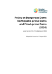 Policy on Dangerous Dams Earthquake-prone Dams and Flood-prone Dams (2024) preview