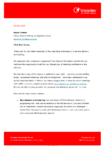 Letter from Transdev - Wairarapa Line service delivery and staffing preview