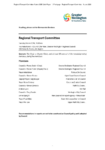 Regional Transport Committee 9 June 2026 Order Paper preview
