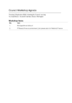 Public Council Workshop Agenda  preview