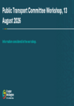 Public Transport Committee Workshop Slides, 13August 2026 preview