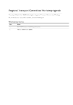 Regional Transport Committee Workshop Public Agenda Tuesday 8 September preview