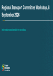 Regional Transport Committee Workshop Slides 8 September 2026 preview